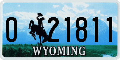 WY license plate 021811