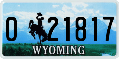 WY license plate 021817