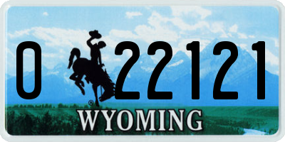 WY license plate 022121