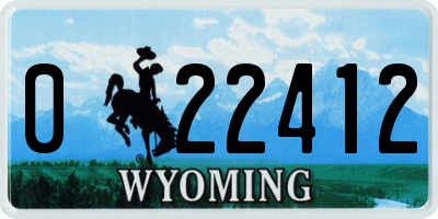 WY license plate 022412