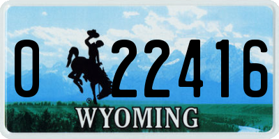 WY license plate 022416