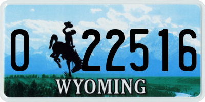 WY license plate 022516