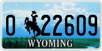 WY license plate 022609