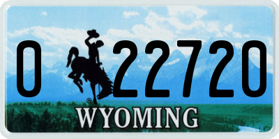 WY license plate 022720