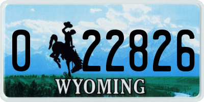WY license plate 022826
