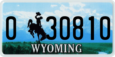 WY license plate 030810