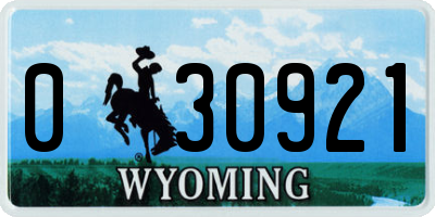WY license plate 030921