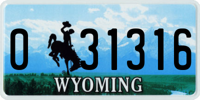 WY license plate 031316