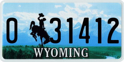 WY license plate 031412