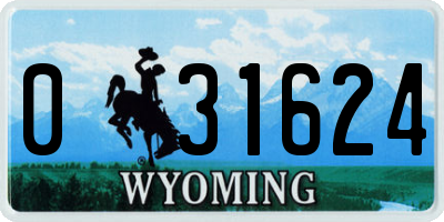 WY license plate 031624