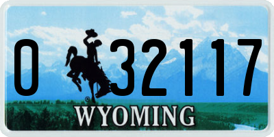 WY license plate 032117