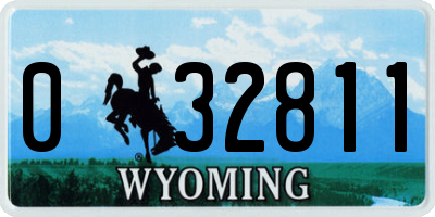 WY license plate 032811