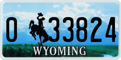 WY license plate 033824