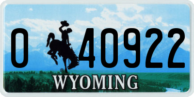 WY license plate 040922