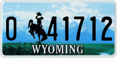 WY license plate 041712