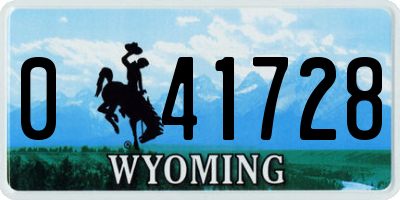 WY license plate 041728