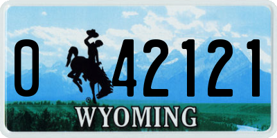 WY license plate 042121