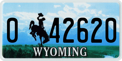 WY license plate 042620
