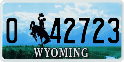 WY license plate 042723