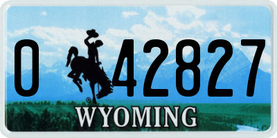 WY license plate 042827