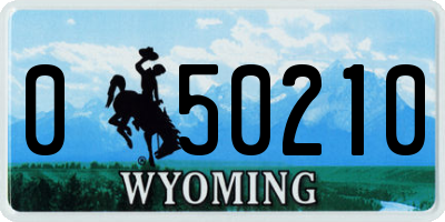 WY license plate 050210