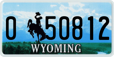 WY license plate 050812