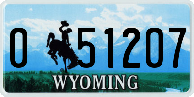 WY license plate 051207