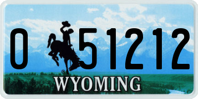WY license plate 051212