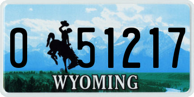 WY license plate 051217