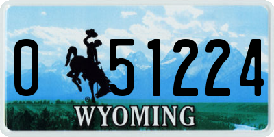 WY license plate 051224