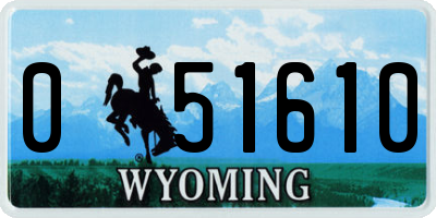 WY license plate 051610