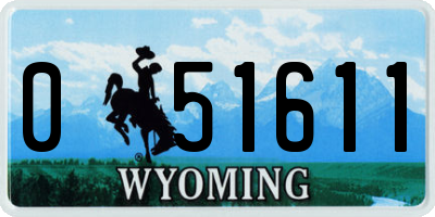 WY license plate 051611