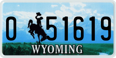 WY license plate 051619