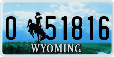 WY license plate 051816