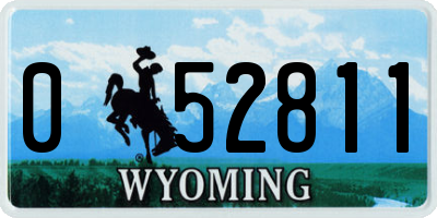 WY license plate 052811