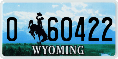 WY license plate 060422