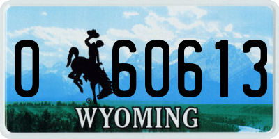 WY license plate 060613