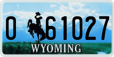 WY license plate 061027