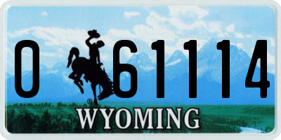 WY license plate 061114