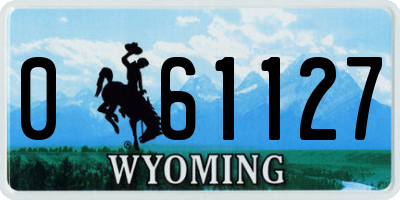 WY license plate 061127