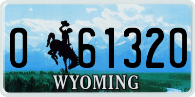 WY license plate 061320