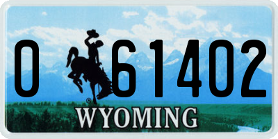 WY license plate 061402
