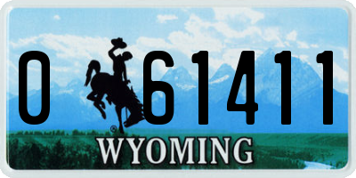 WY license plate 061411