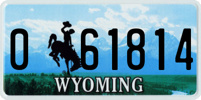 WY license plate 061814