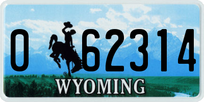 WY license plate 062314