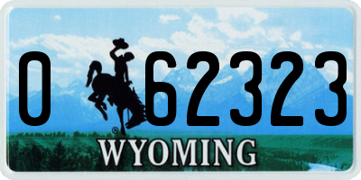 WY license plate 062323