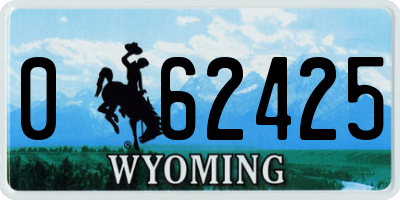 WY license plate 062425