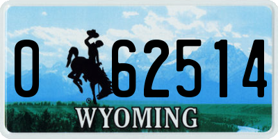 WY license plate 062514