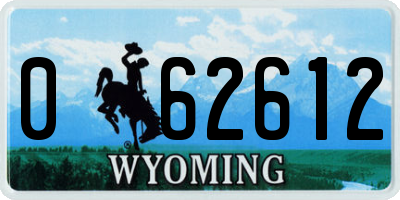 WY license plate 062612