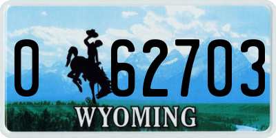 WY license plate 062703
